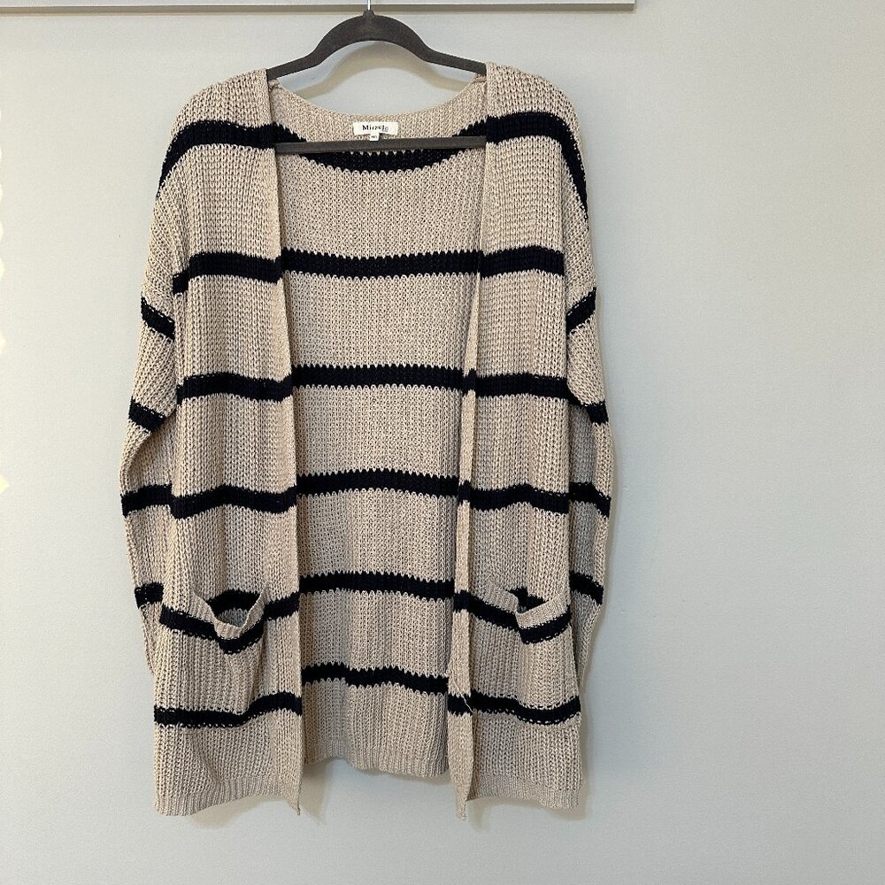 Miracle USA Striped Cardigan